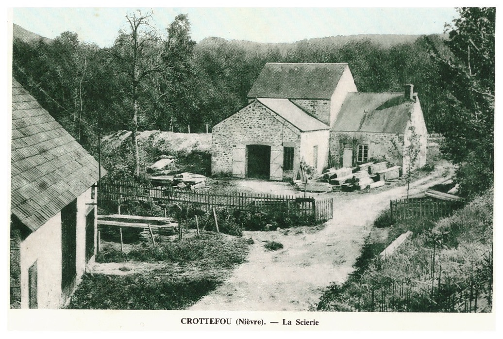 Ancienne photo du moulin de crottefou